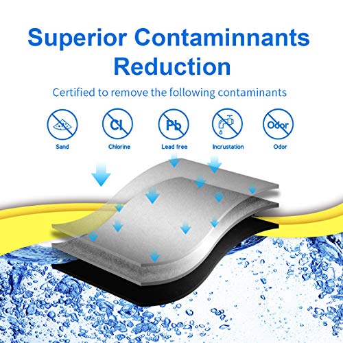 3US AF01 Under Sink Water Filter Replacement for Filtrete Standard 3US (4 Count)