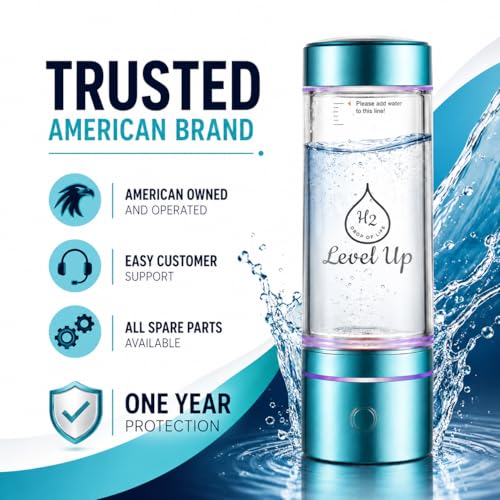 LevelUpWay Hydrogen Water Bottle Generator