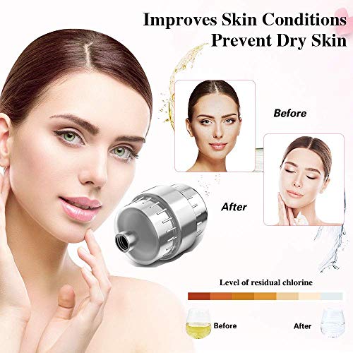 32 Stage Shower Filter with Vitamin C for Hard Water