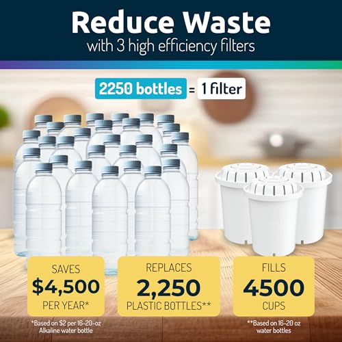 Alkaline Water Filter Dispenser (3 Count)