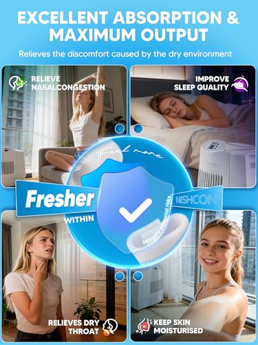 MAF2 Humidifier Filter Replacement for Aircare Esscik Air MiostAIR MA0800 MA08000 MA0600 MA0601 and Replacement for Kenmore 15408 (2 Count)