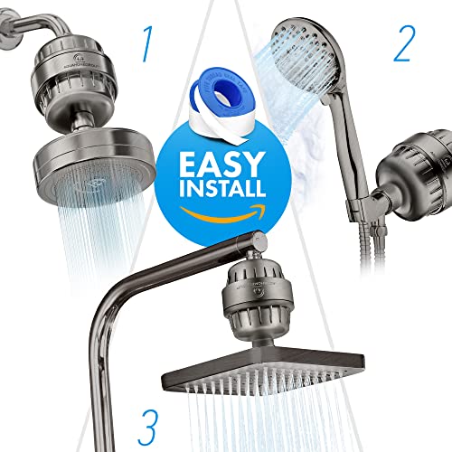 20 Stage Shower Filter with Vitamin C and E