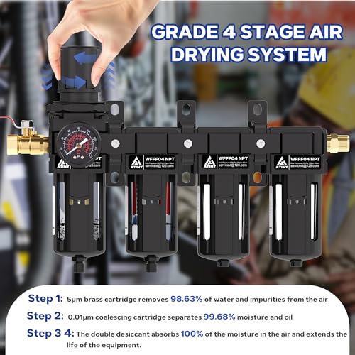 1 2" NPT 4 Stage Air Dryer for Compressor