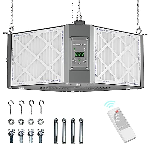 360 Degree Intake Air Filtration System for Woodworking (1350 CFM)