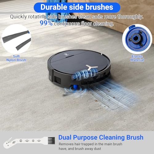 23 PCS X9 Pro Omni Replacement Parts for Ecovacs Deebot