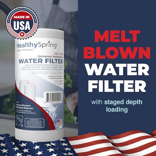 1 Micron Well Water Filter 10x4.5 Replacement
