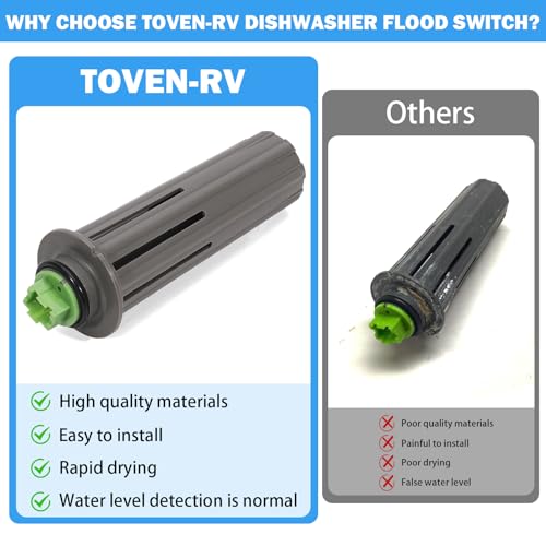 Upgraded WD21X10519 Dishwasher Flood Switch and Thermistor Assembly