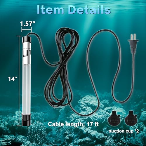 20W Pond UV Light for 100