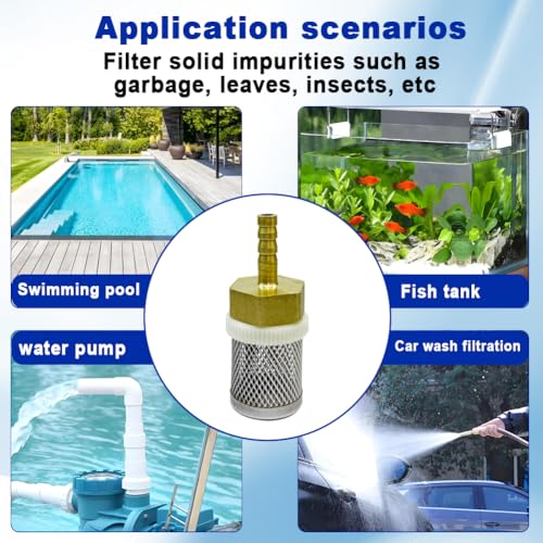 8mm Inline Strainers Filter Copper Tube Joint 8mm Diameter Hose Connection