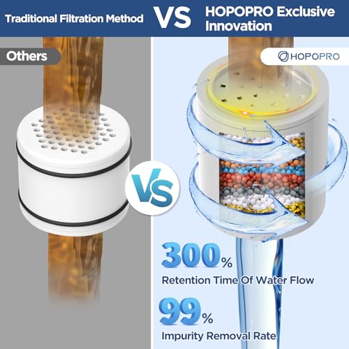 High Flow Filtered Shower Head