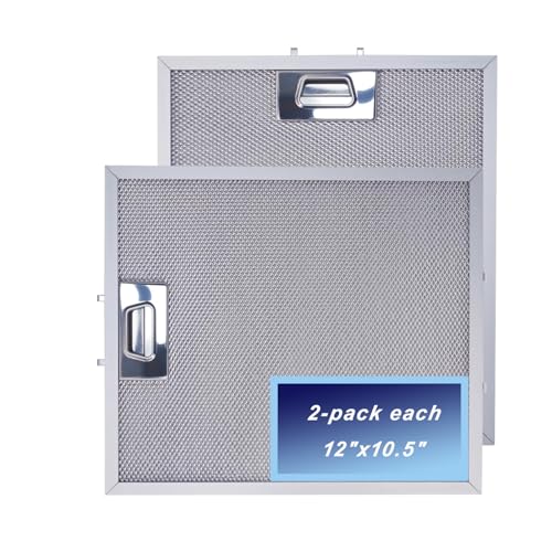 Upgraded W10169961A Range Hood Filter Fit for whirl (2 Count)