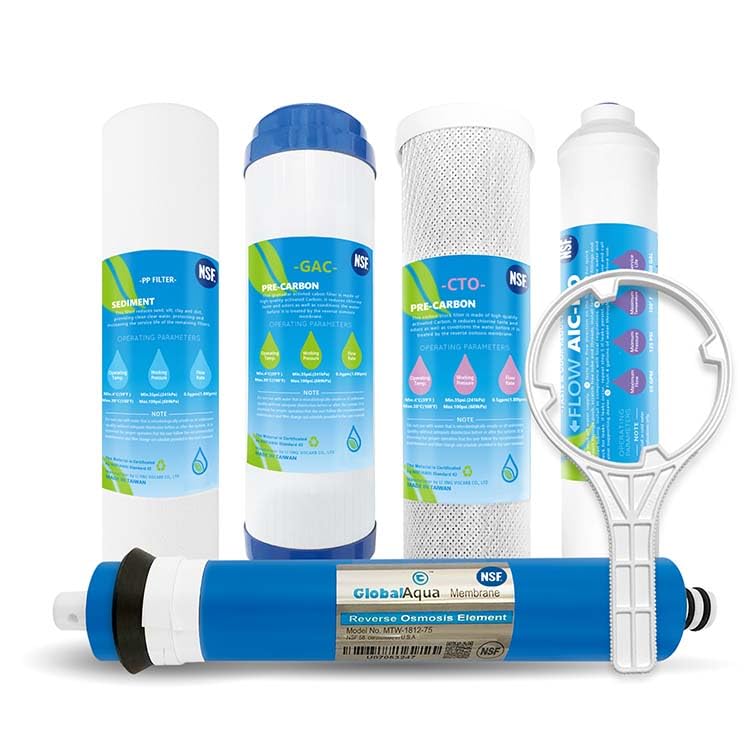 RO Water Filters Cartridge Replacement for 5