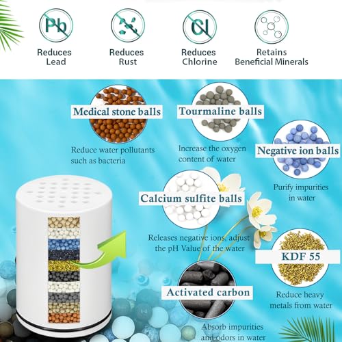 Shower Filter compatible with Kitsch Shower Head