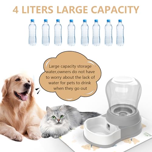 1 Gallon Automatic Dog Water Dispenser
