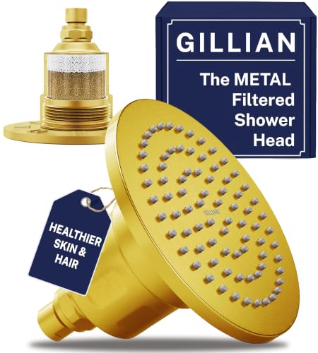 Gillian Filtered Shower Head for Hard Water