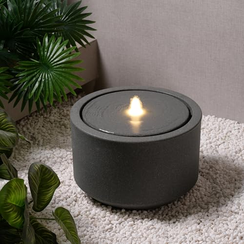 10.23” H Outdoor Water Fountain Made with Eco