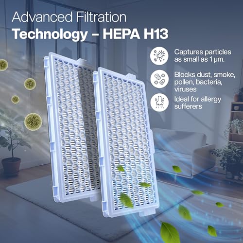 3 HEPA Filter Sets for Miele Compact & Complete C2 (9 Count)