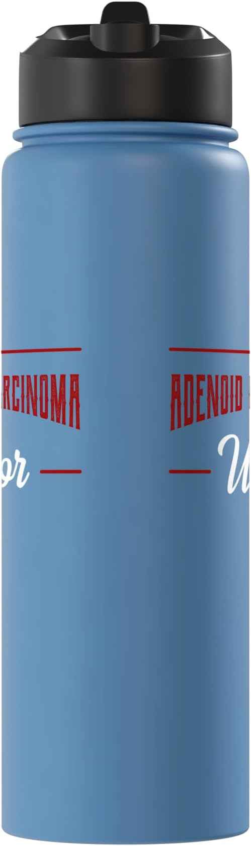 I Am A Warrior Adenoid Cystic Carcinoma ACC Adenoidcystic Stainless Steel Insulated Water Bottle