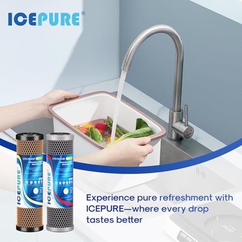 2.5" x 10" Whole House Water Filter Combo Kit (4 Count)
