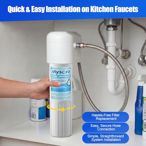 Under Sink Water Filter Replacement Compatible with PUREPLUS WFC5300A