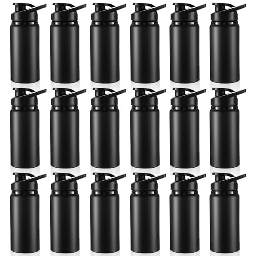 Aluminum Water Bottle Bulk (18 Count)