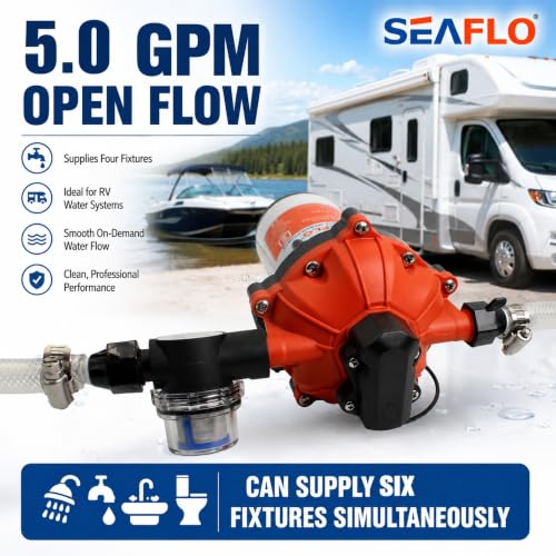 55 Series 115V AC Automatic Demand Diaphragm Pump