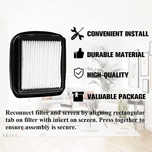 97D5 Pet Hair Eraser Filter Replacement for Bi (4 Count)