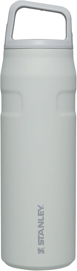 Stanley IceFlow Cap and Carry Water Bottle | Wide Mouth Twist Lid | Lightweight & Leakproof for Travel & Sports | Insulated Stainless Steel | BPA-Free