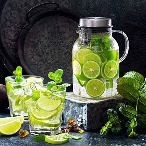 Glass Water Pitcher