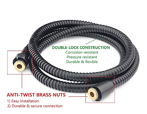 Anti Clog High Pressure Large Oil Rubbed Bronze Dual Shower Head 5