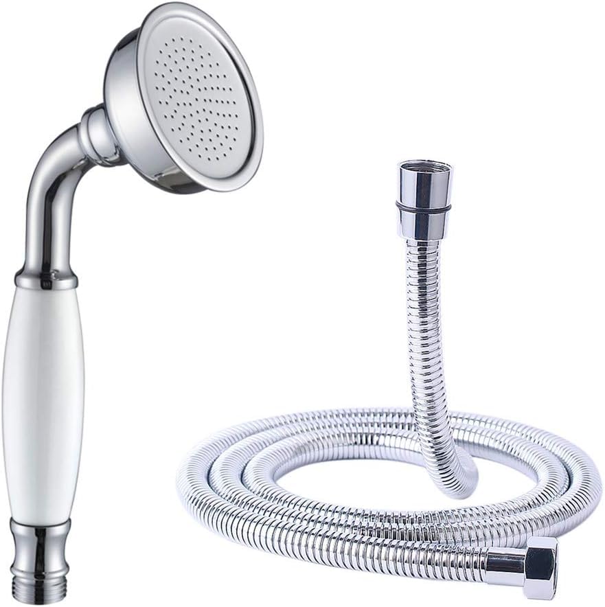 Vintage Handheld Shower Head with 59" Flexible Hose