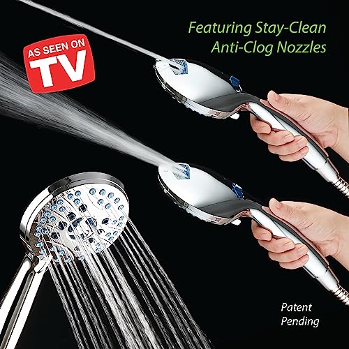 AquaCare 50 mode High Pressure Shower Head Combo with Arm & Dual Power Wash