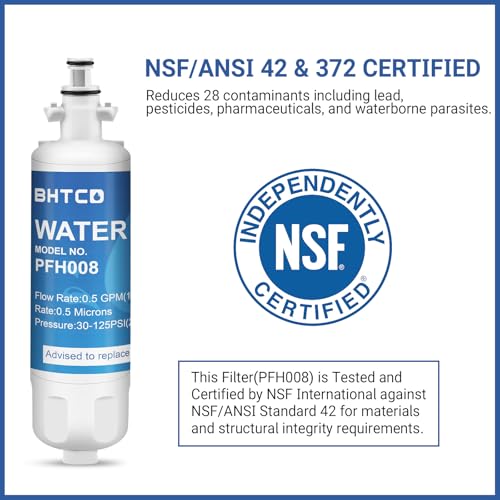 LFX25991ST LMXS27626S LFXS29766S LFXC24726S Water Filter for LG (3 Count)