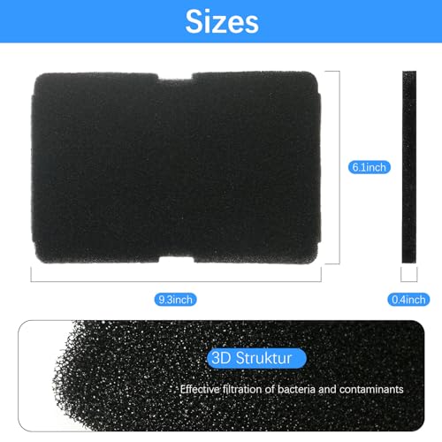 3pcs Dryer Filters 2964840100 for Beko Grundig Elektra Bregenz Blomberg DSX83410W DE8635RX Tumble Dryer Heat Pump Dryer ponge Foam Filter Spare Parts