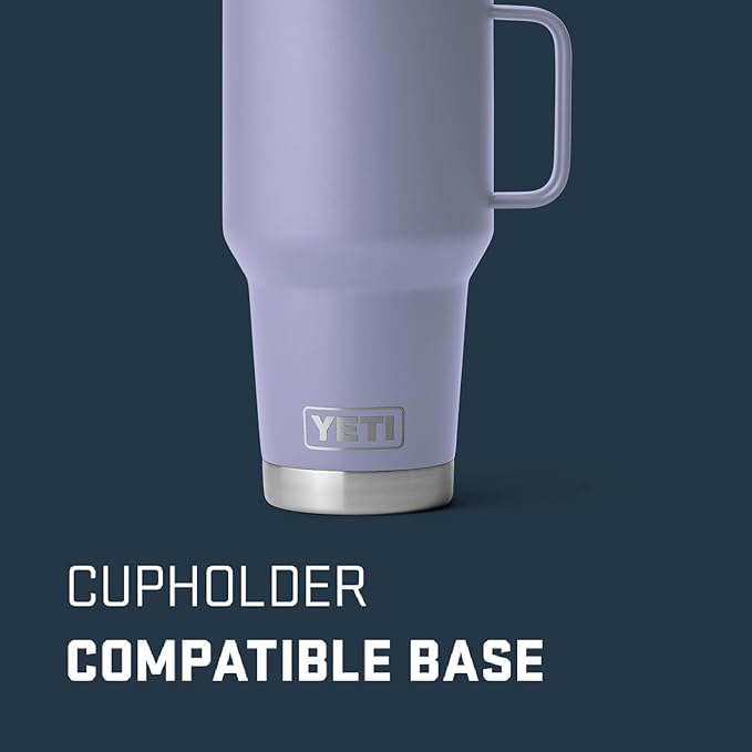 YETI Rambler 30 oz Travel Mug, Stainless Steel, Vacuum Insulated with Stronghold Lid