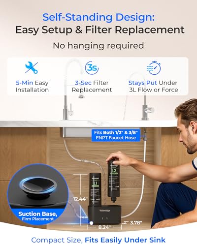 DLG L Under Sink Water Filter