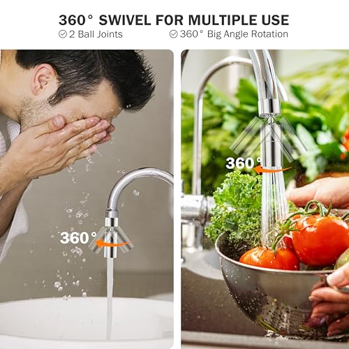 360° Swivel Faucet Aerator Sink Extender