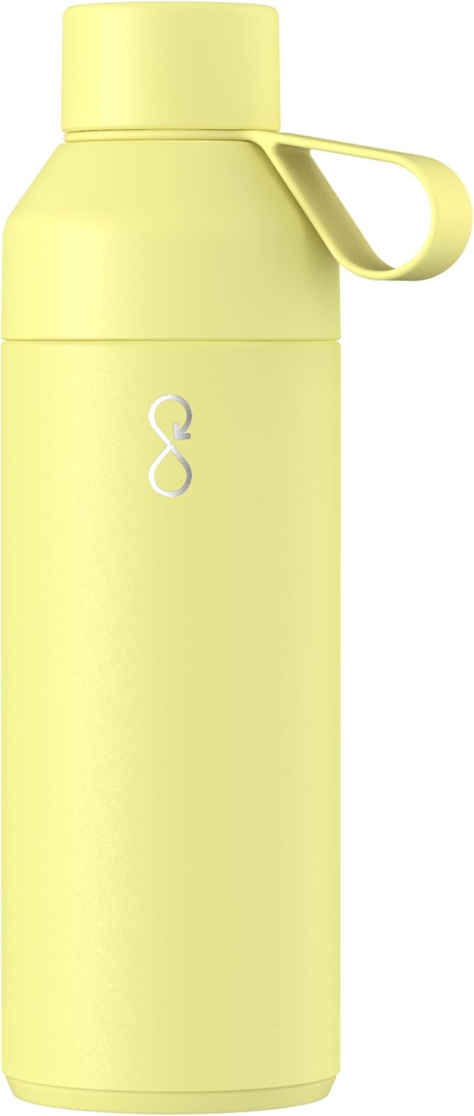 Ocean Bottle Original 17 oz | Stainless Steel Water Bottle | Reusable & Sustainable | Keeps Drinks Cold & Hot | Eco Friendly Gift (Sunlit Sand)