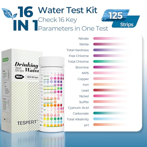 Drinking Water Test Strips 125ct (125 Count)