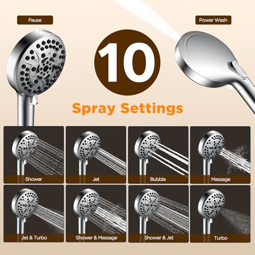 Filtered Shower Head with Handheld