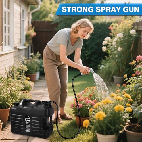 Portable Camping Shower with 5 Gallon Water Jug