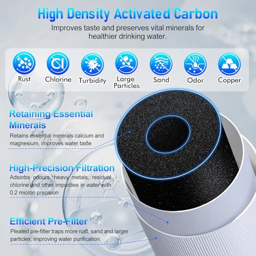 100186 Original Water Filter Replacement Cartridge Compatible with Amway Espring