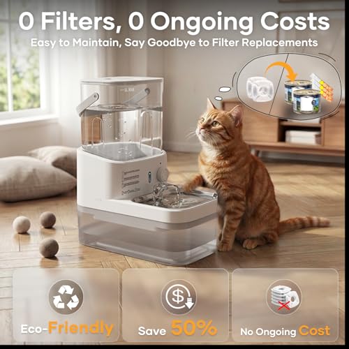 3L Filterless Cat Water Fountain