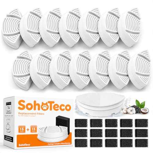 Official Replacement Filters for Pet Water Fountain