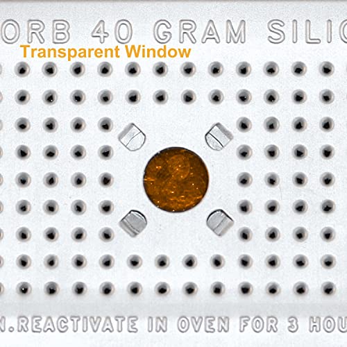 40 Gram Pack of 5 Silica Gel Canister (5 Count)