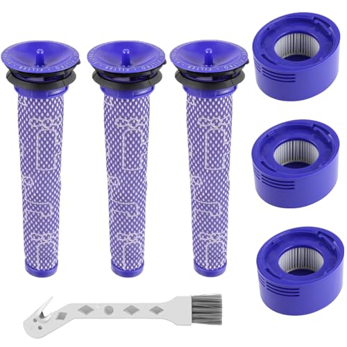 6 Pack Vacuum Filter Replacement Kit for Dy
