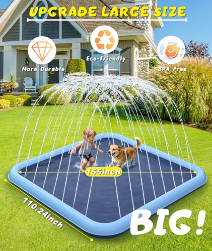 Splash Pad for Dogs & Kids