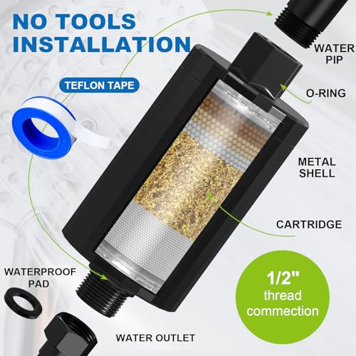 ALL METAL Shower Head Filter