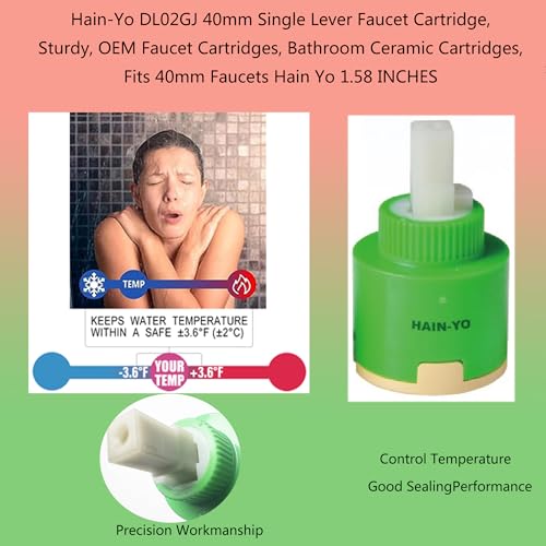 Hain Yo DL02GJ 40mm Single Lever Faucet Cartridge