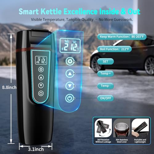Car Electric Kettle for Travel